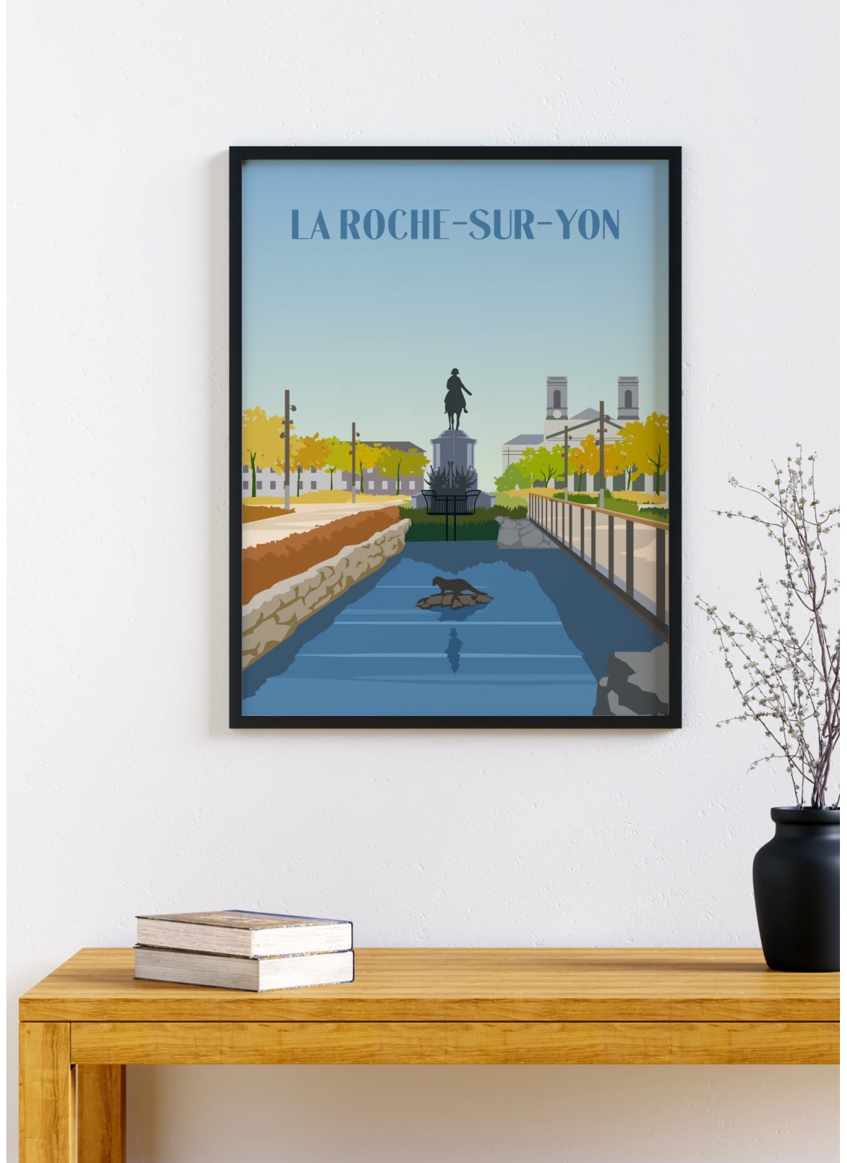 Affiche "La Roche-sur-Yon"