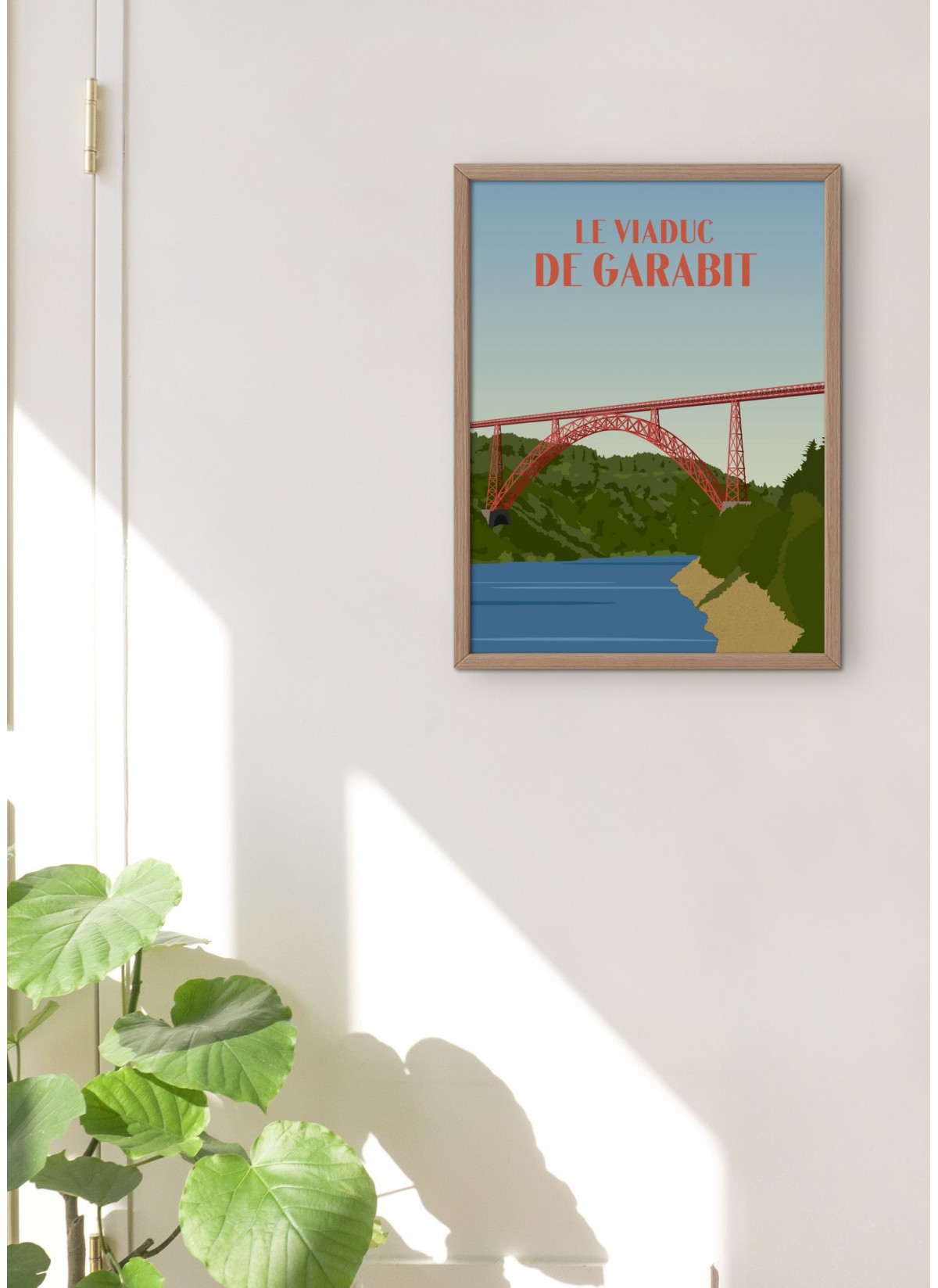 Affiche "Le Viaduc de Garabit"