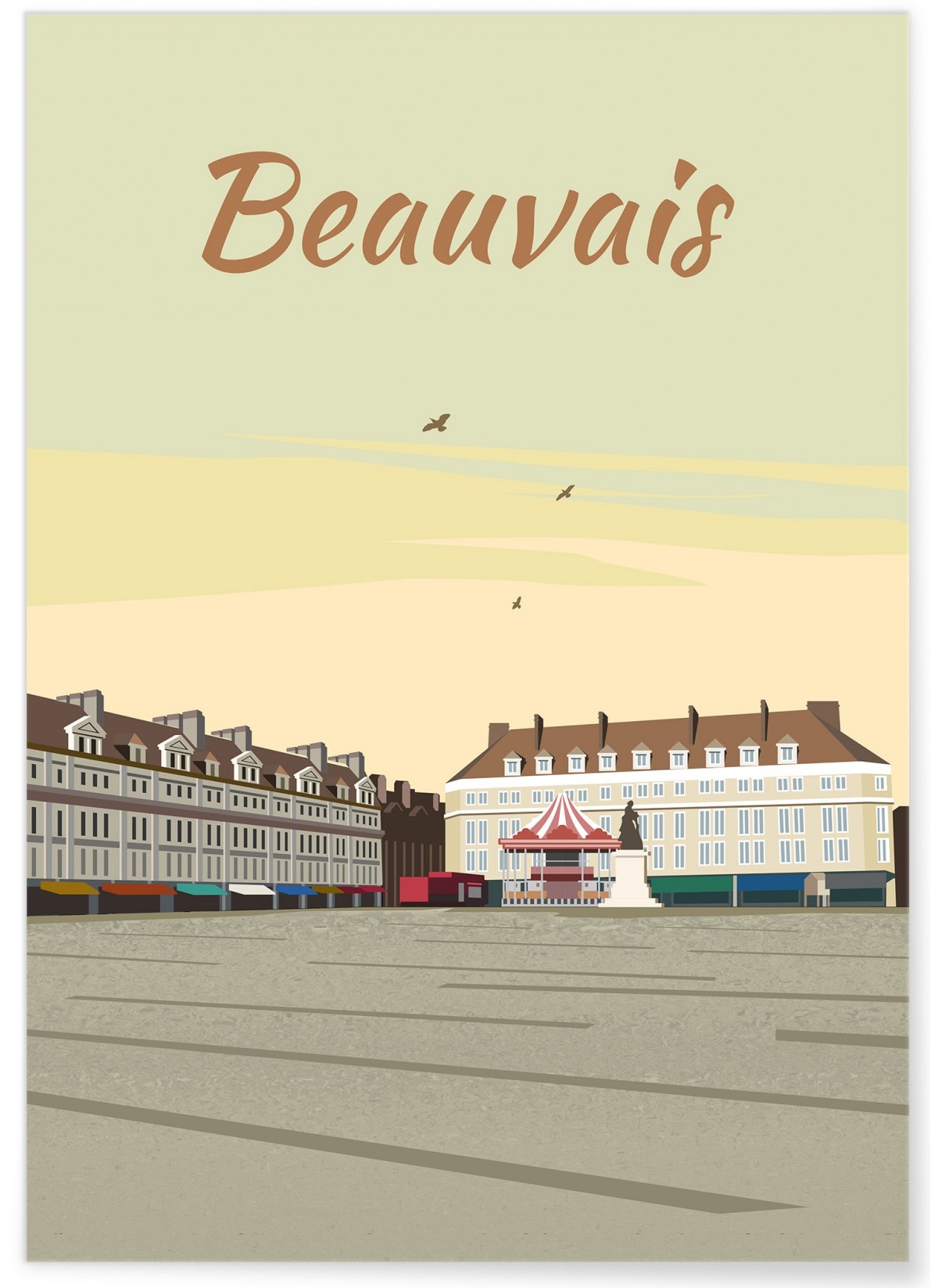 Affiche "Beauvais"