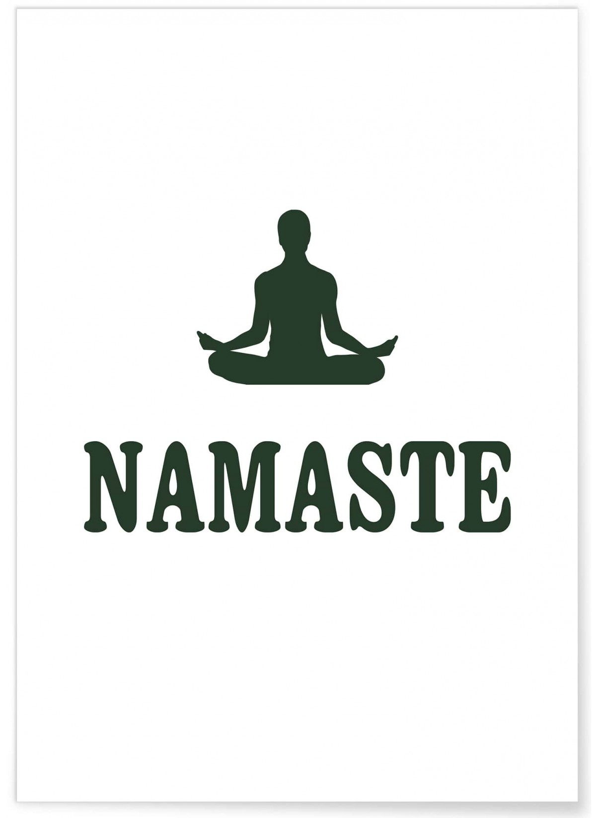 Affiche "Namasté"