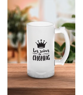 Chope de bière "Les reines du choping"