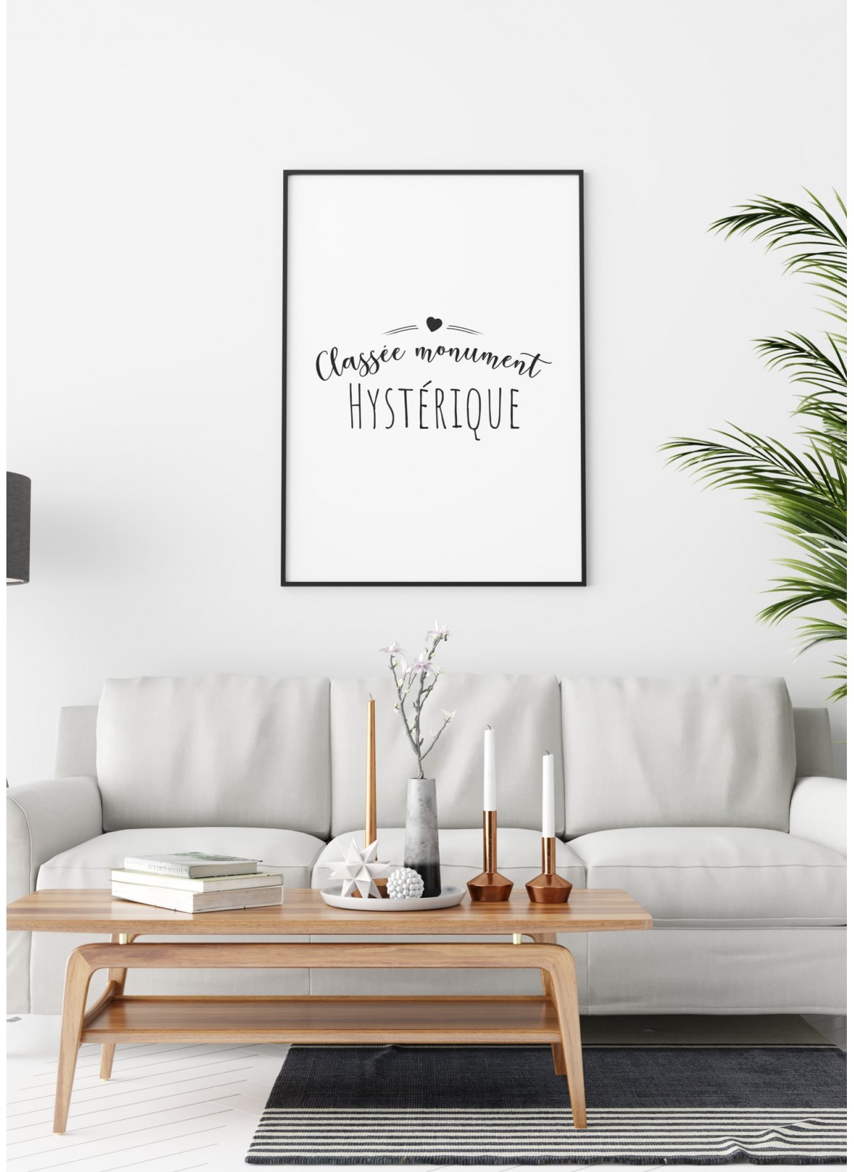 Affiche "Monument hystérique"