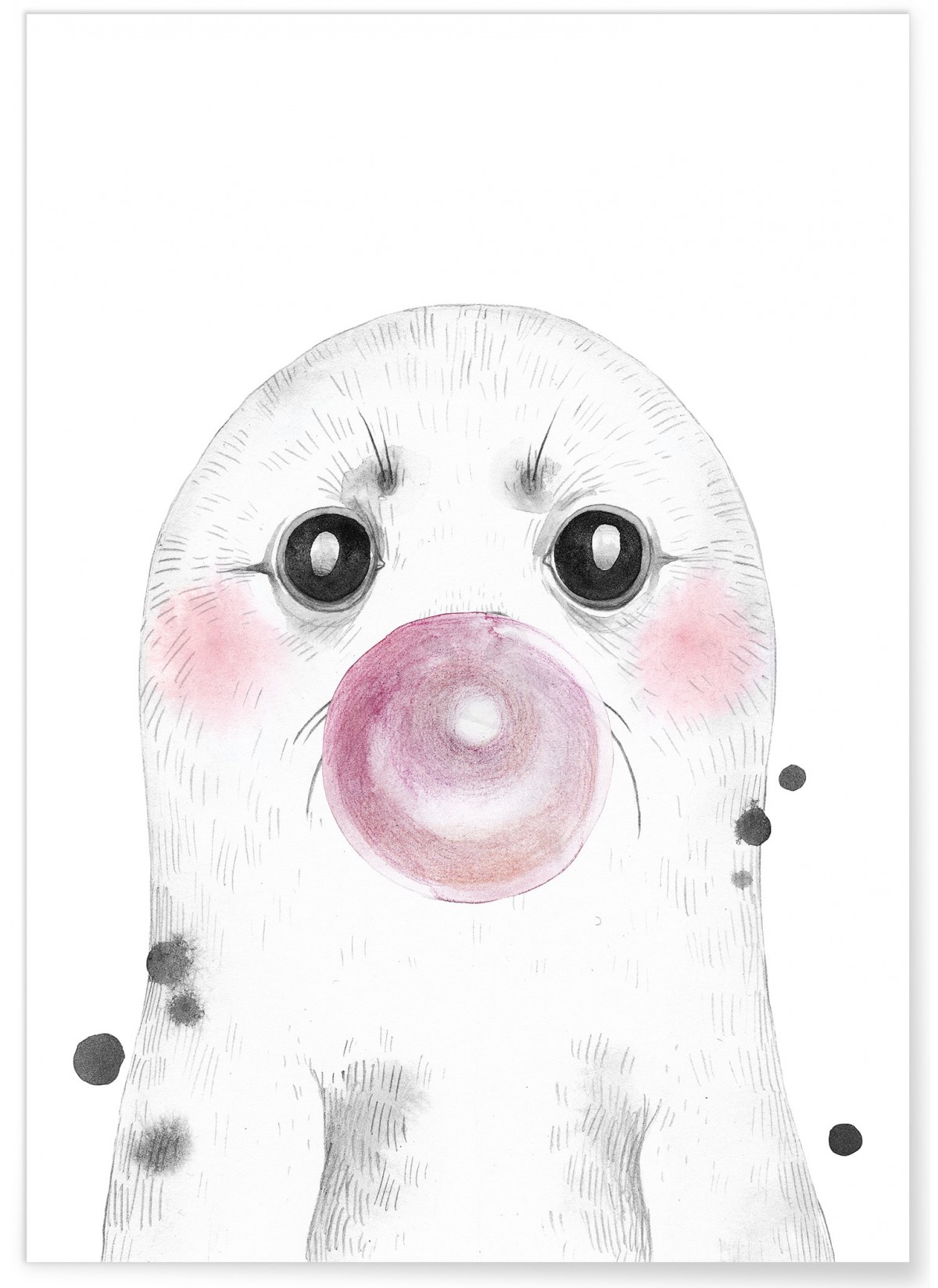 Affiche "Bulle de Phoque"