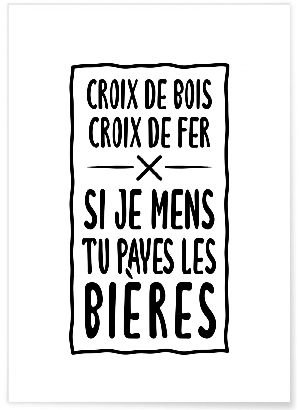 Affiche "Croix de Fer"
