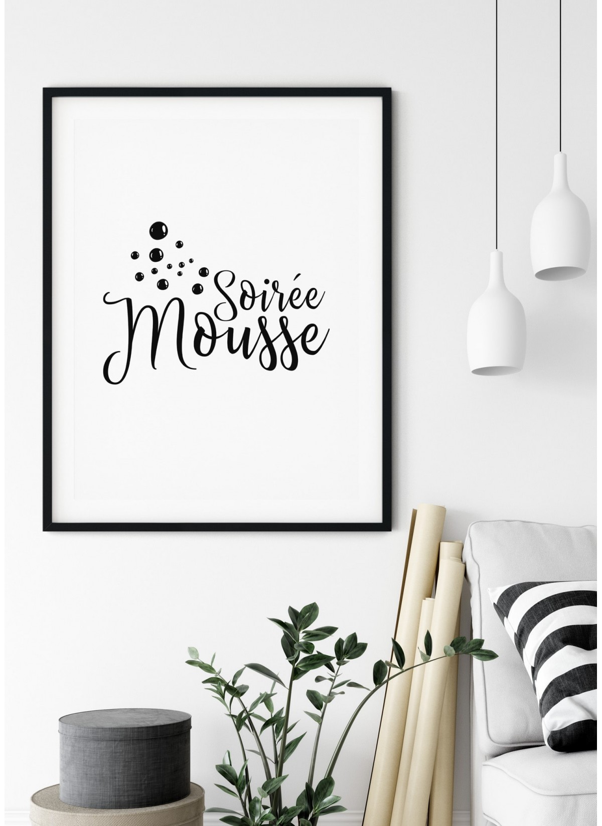 Affiche "Soirée Mousse"