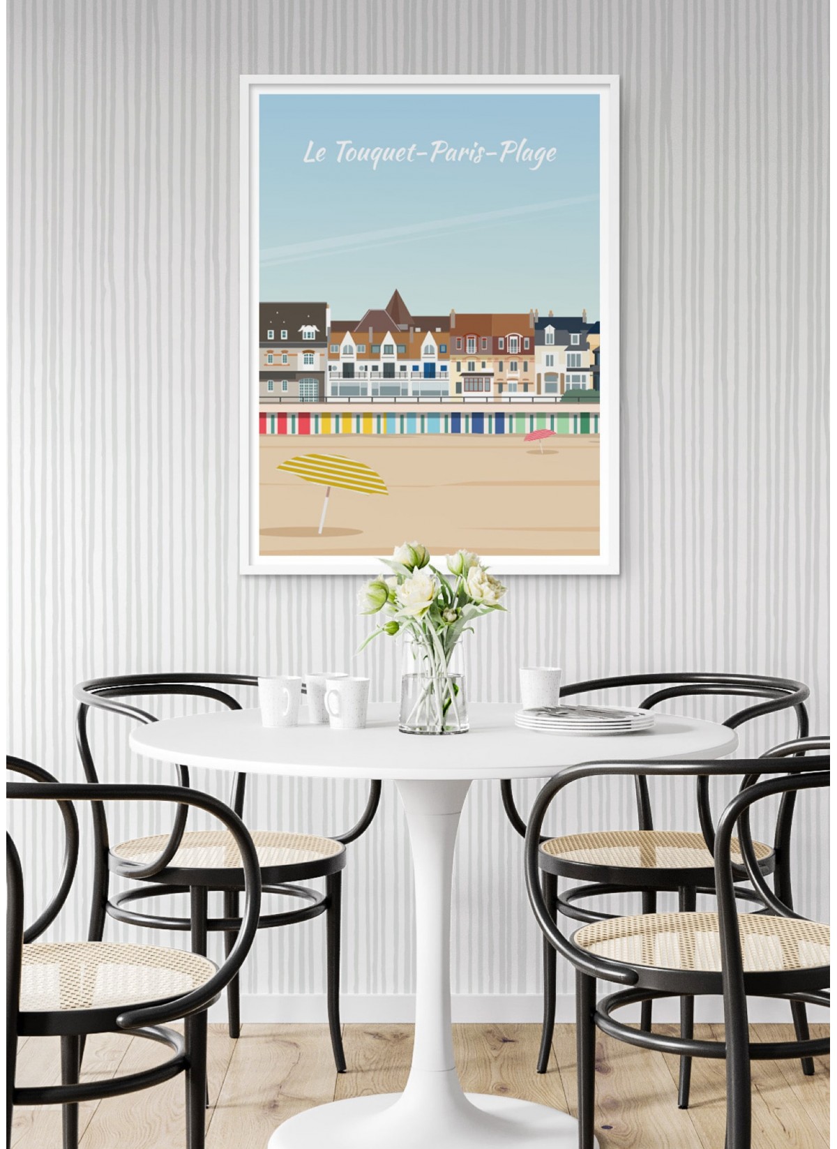 Affiche "Le Touquet-Paris-Plage"