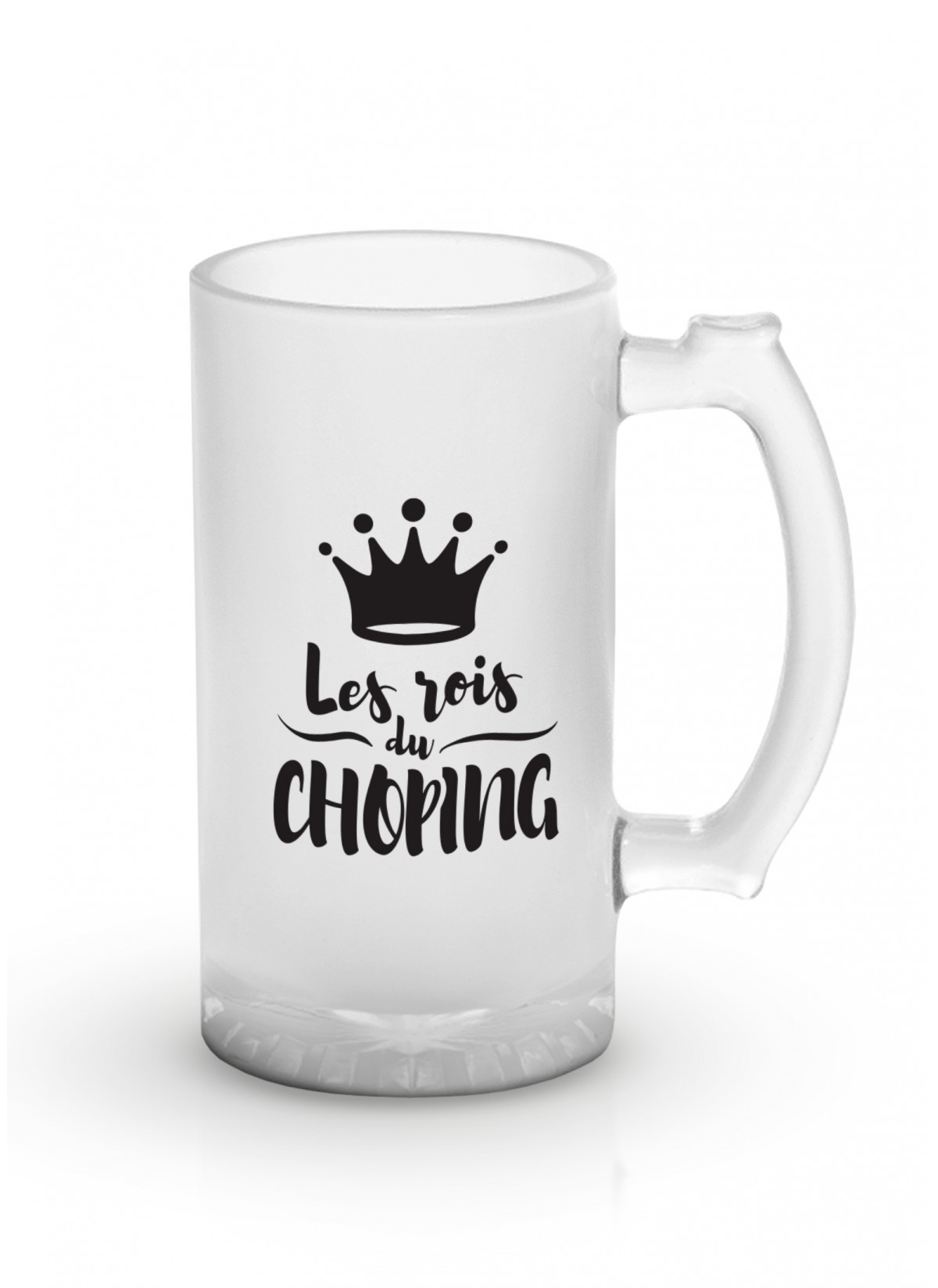 Chope de bière "Les Rois du choping"