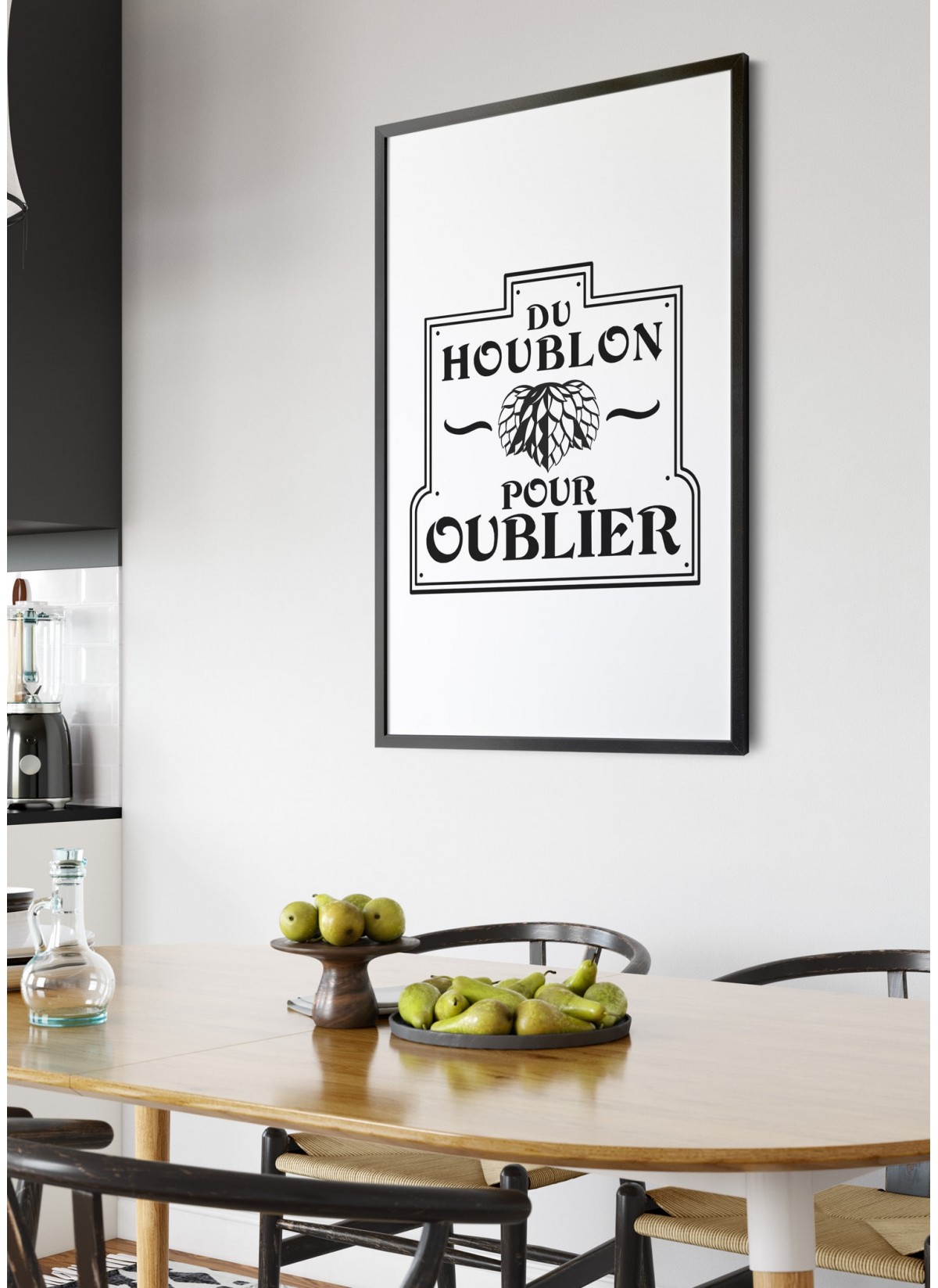 Affiche "Houblon"