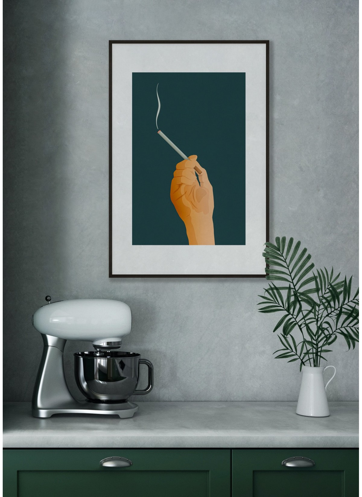 Affiche "Cigarette"
