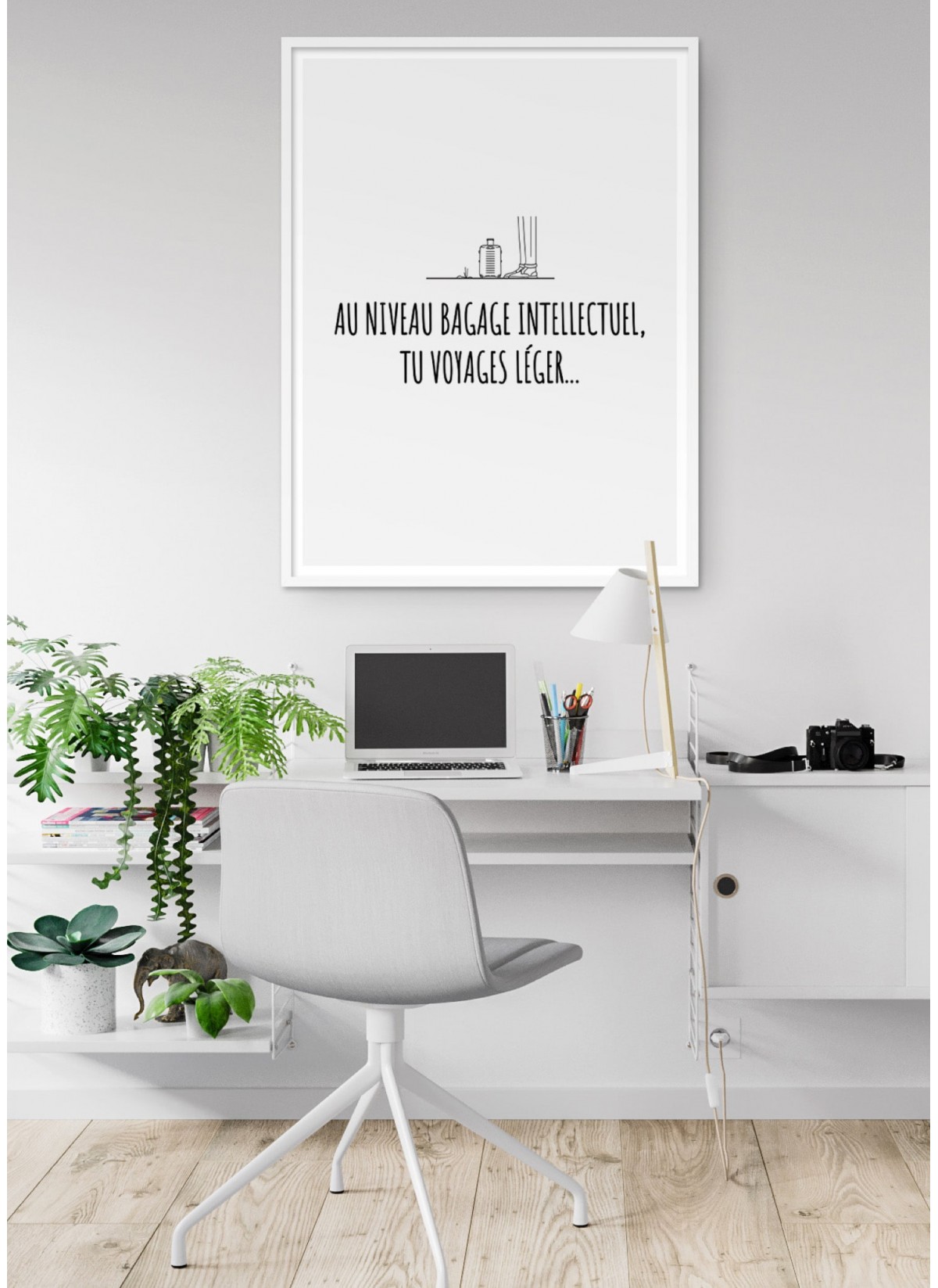 Affiche "Bagage intellectuel"