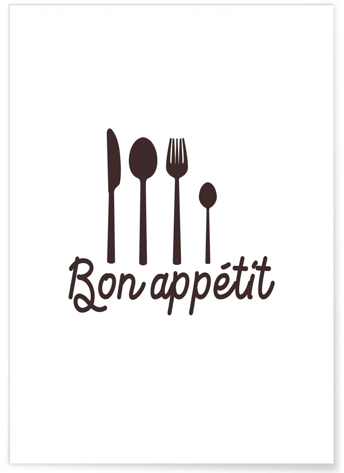 Affiche "Bon appétit 2"