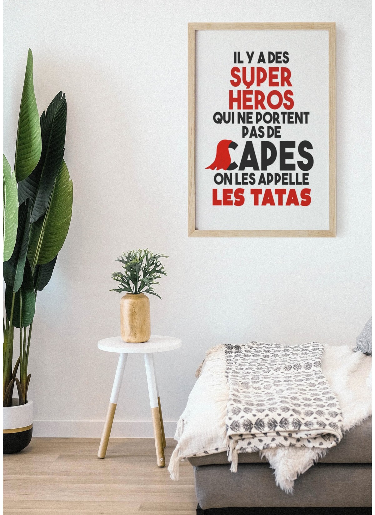 Affiche "Tatas Super Héros"