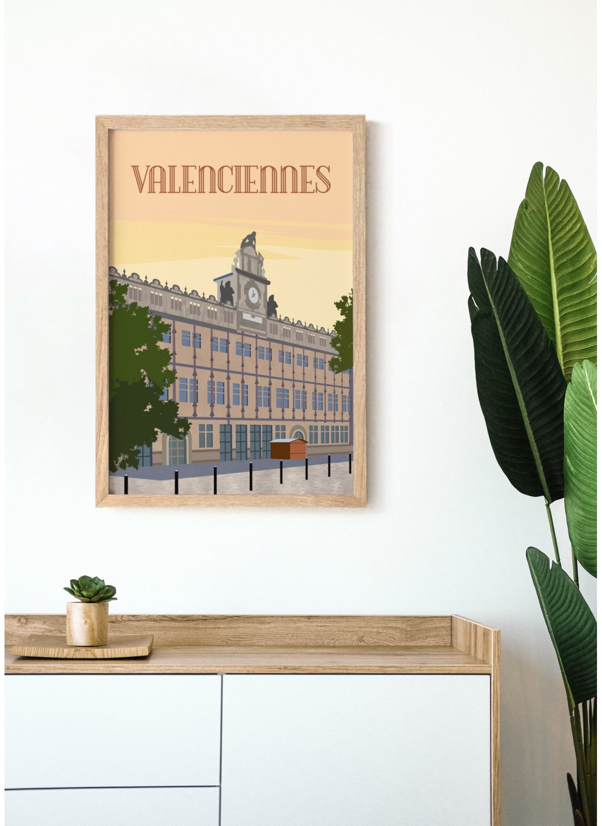 Affiche "Valenciennes"