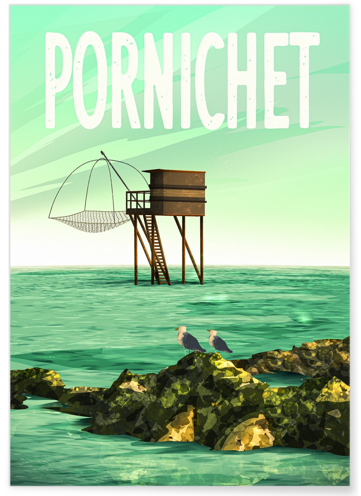 Affiche "Pornichet"