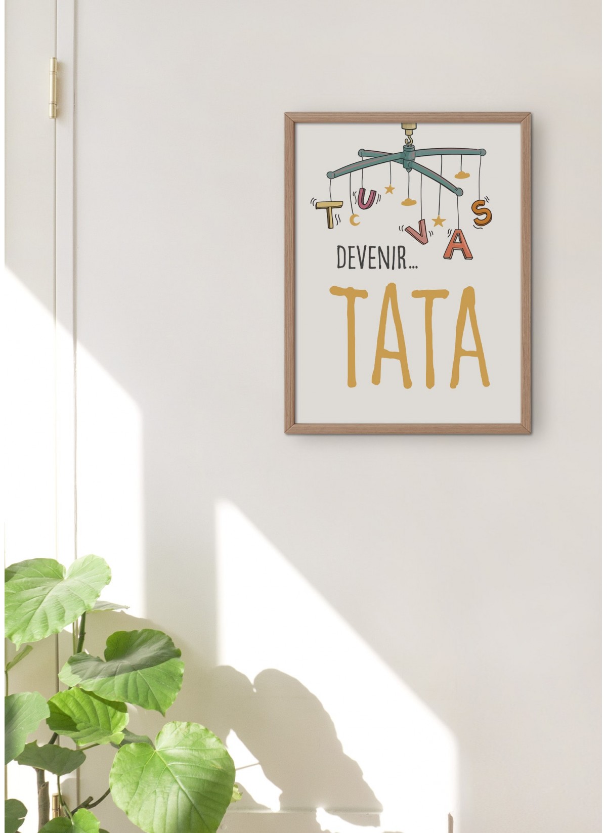 Affiche "Tu vas devenir TATA"