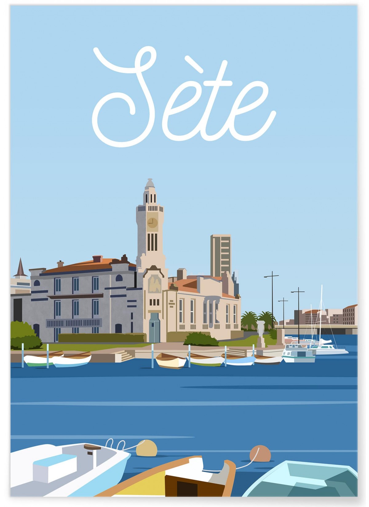 Affiche "Sète"