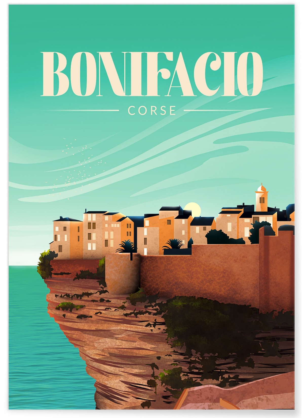 Affiche "Bonifacio"