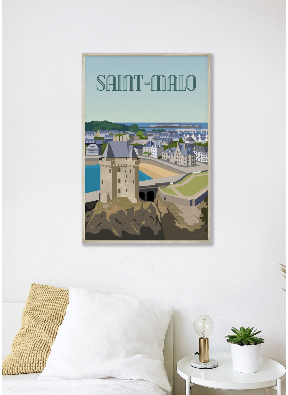 Affiche "Saint-Malo 2"