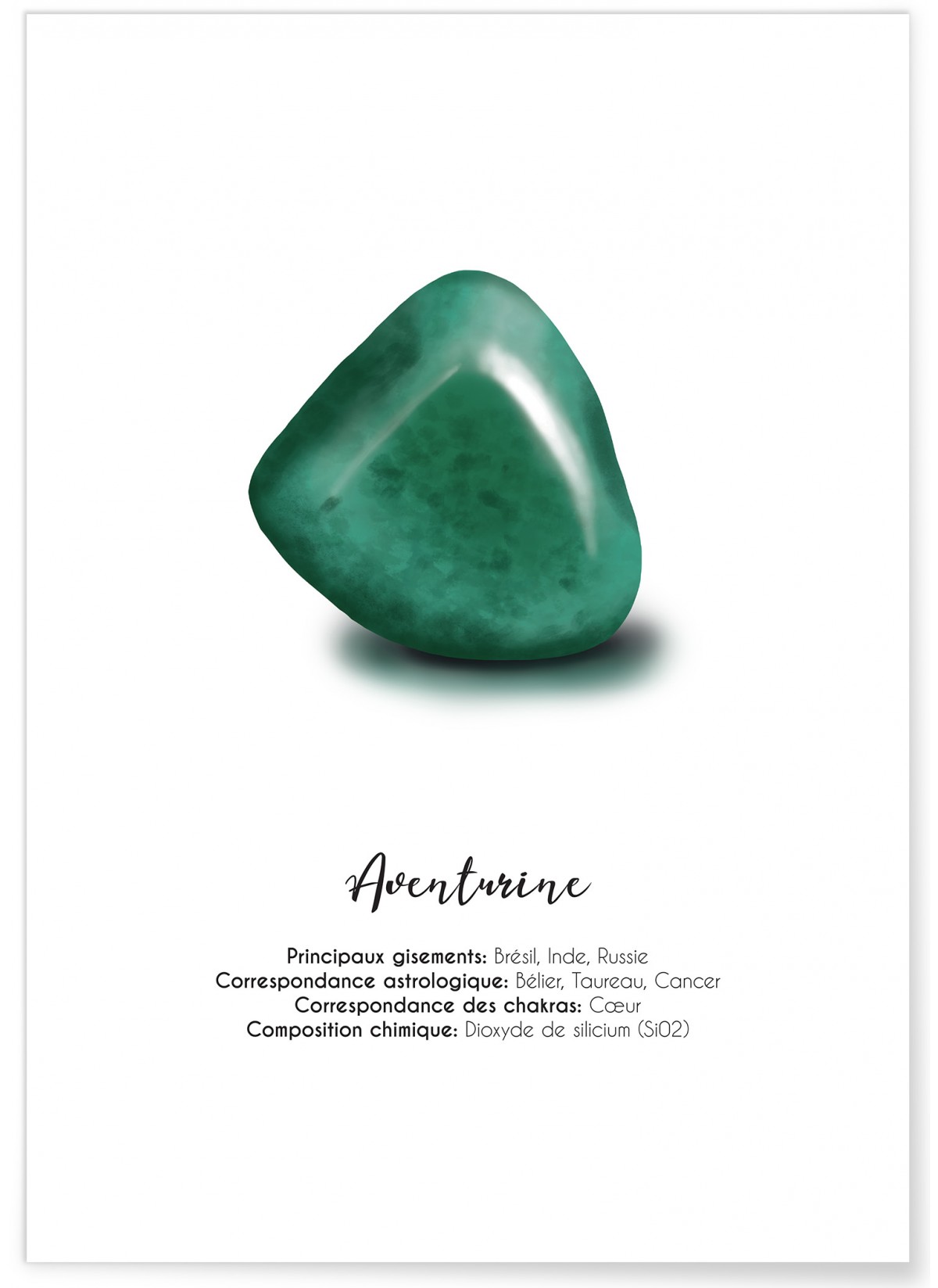 Affiche Aventurine