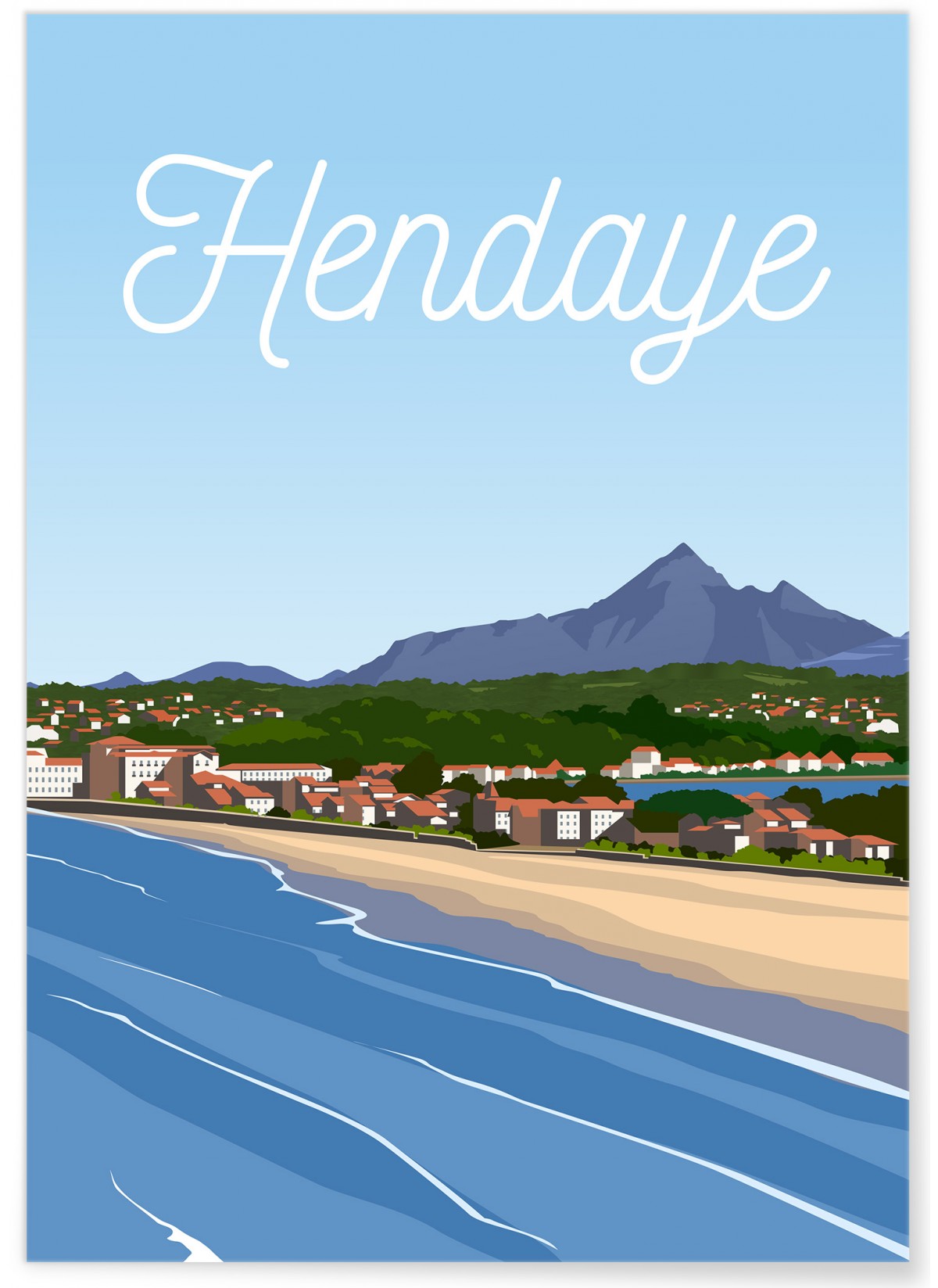 Affiche Hendaye