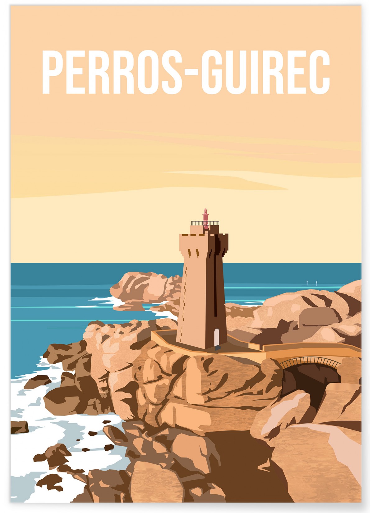 Affiche Perros-Guirec
