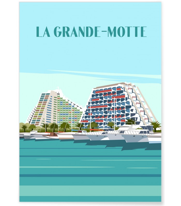 Affiche La Grande-Motte