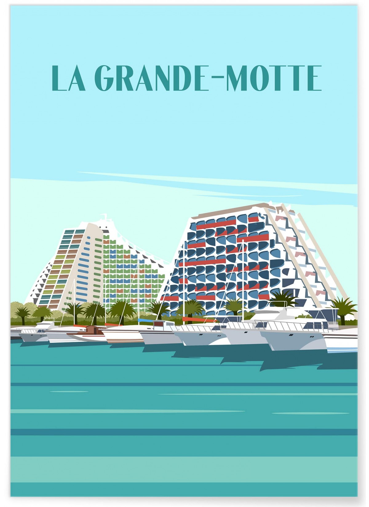 Affiche La Grande-Motte