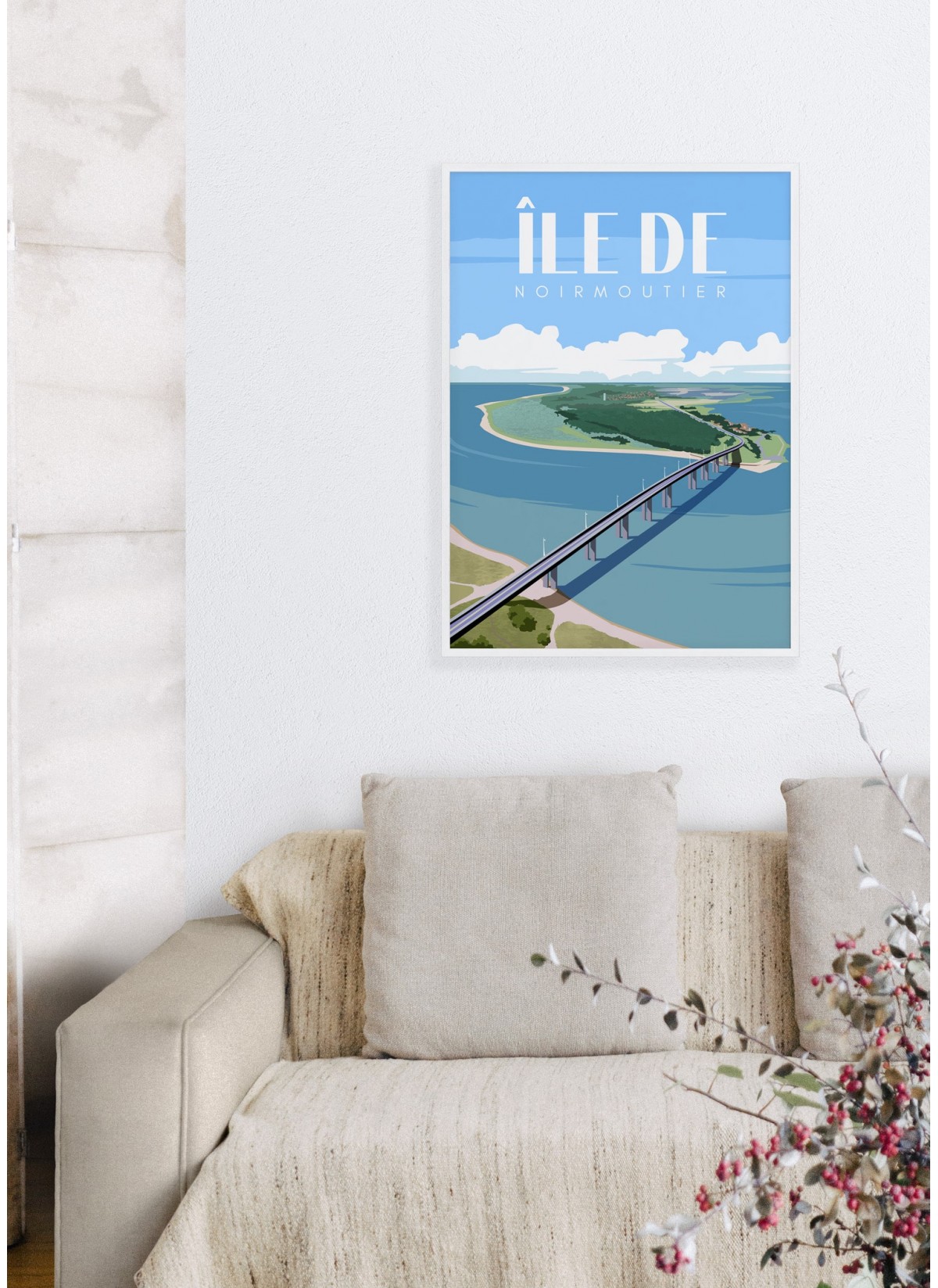 Affiche Île de Noirmoutier
