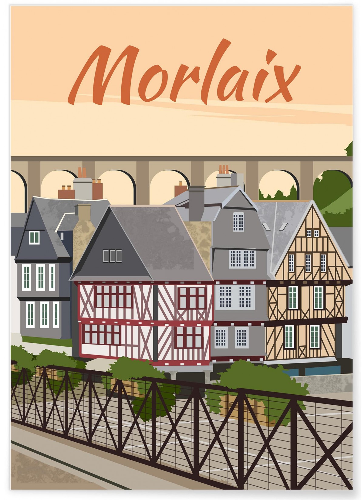 Affiche Morlaix