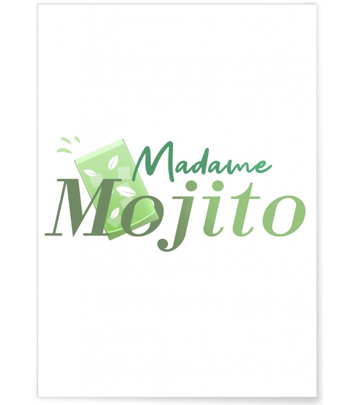 Affiche "Madame Mojito"