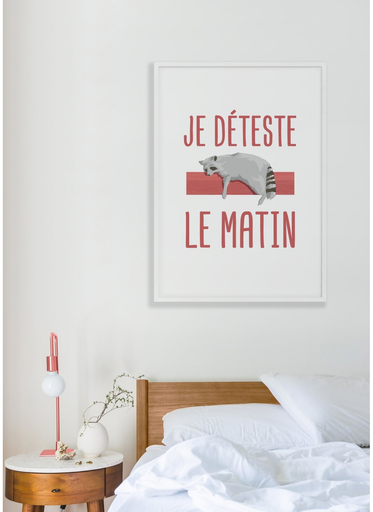 Affiche Je déteste le matin