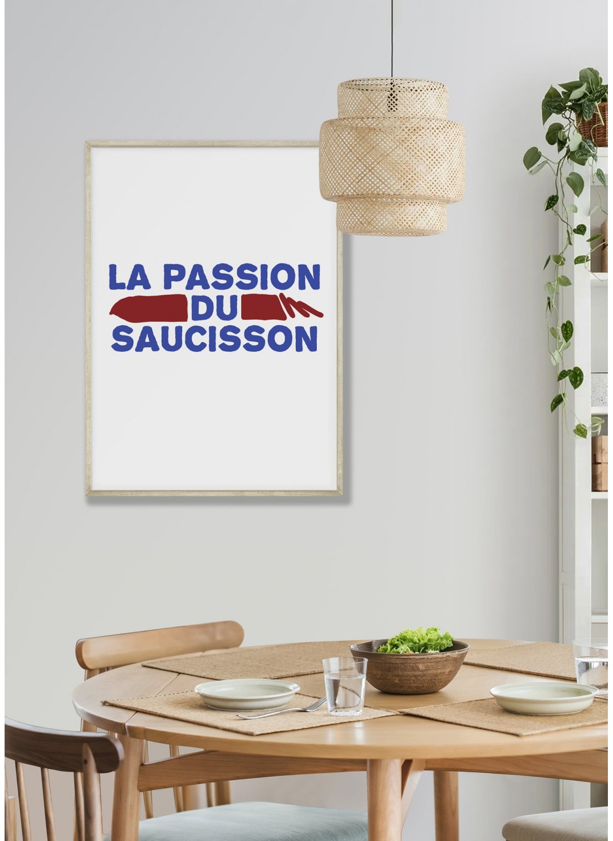 Affiche La passion du saucisson