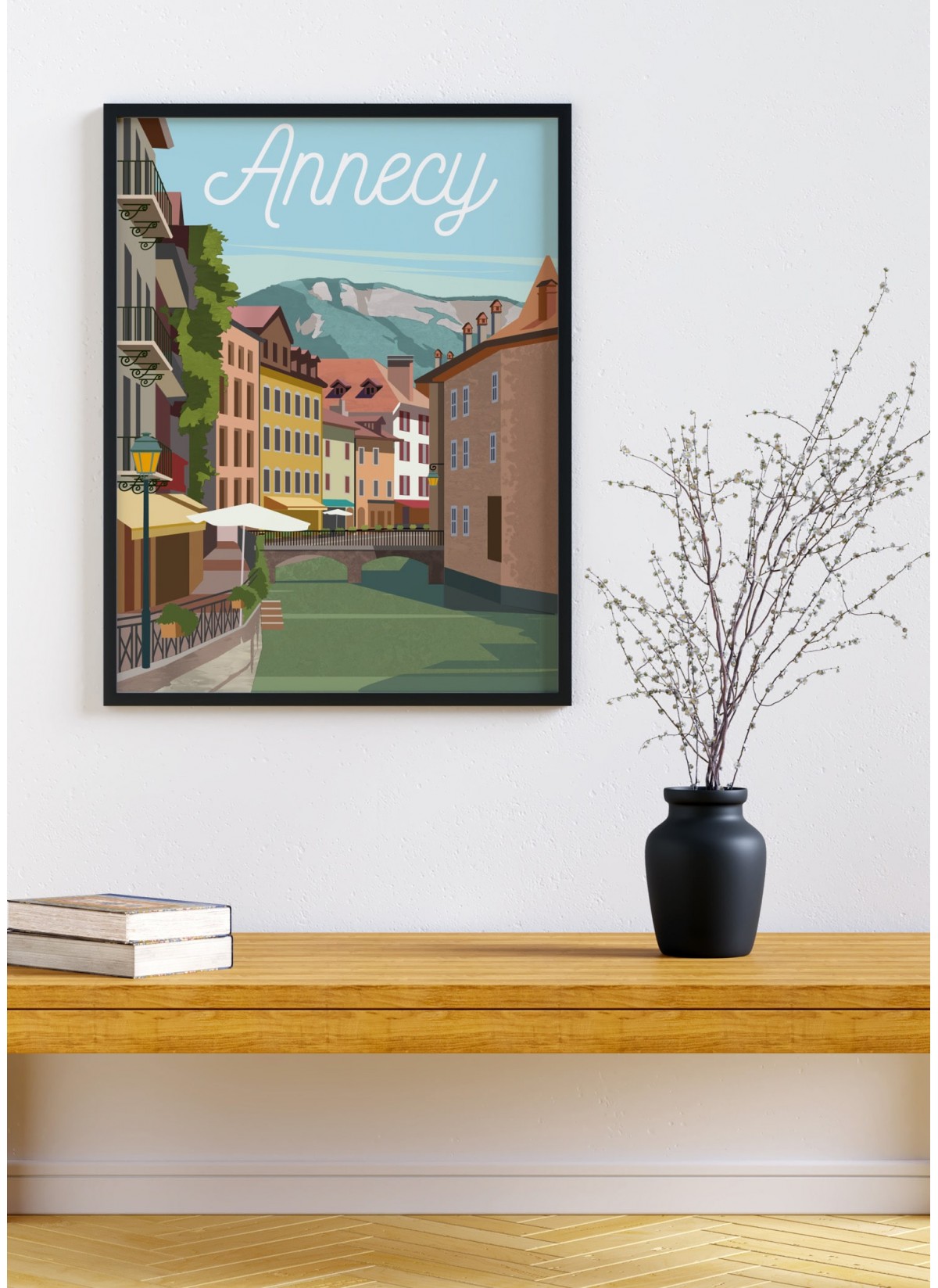 Affiche ville Annecy 2
