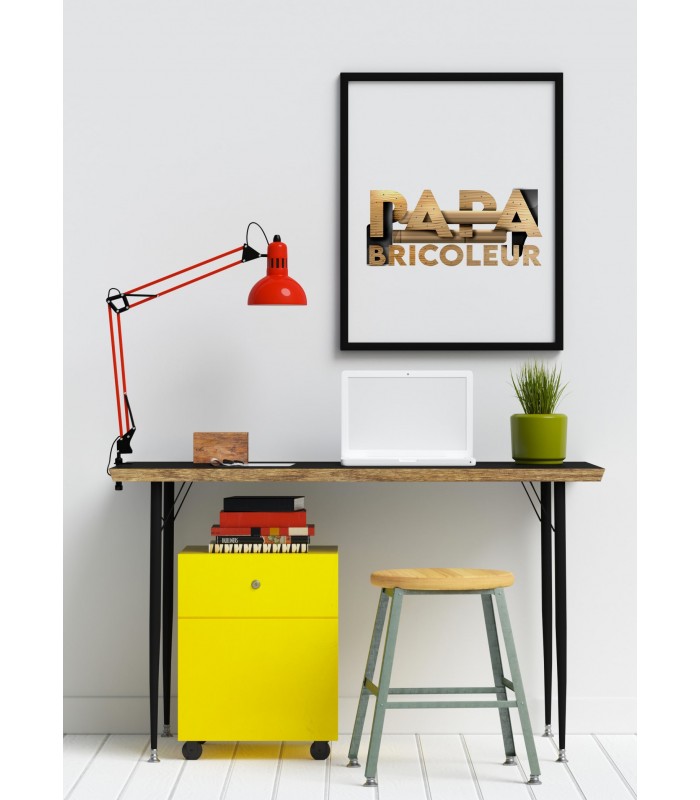 Affiche Papa bricoleur 2