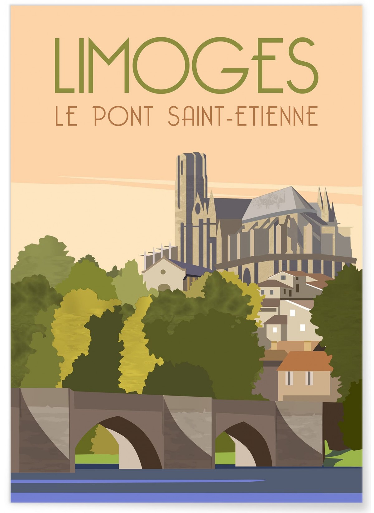 Affiche ville Limoges 2