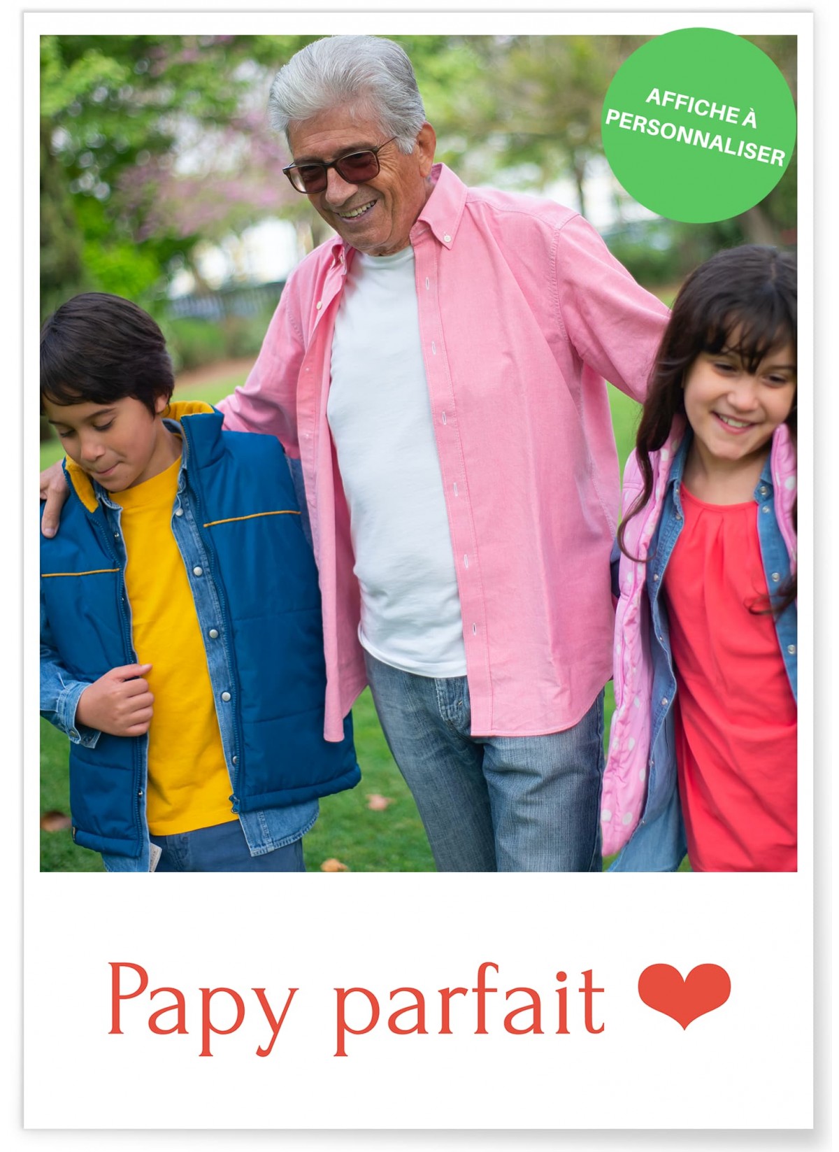 Affiche pêle-mêle photo personnalisable | L’Afficherie