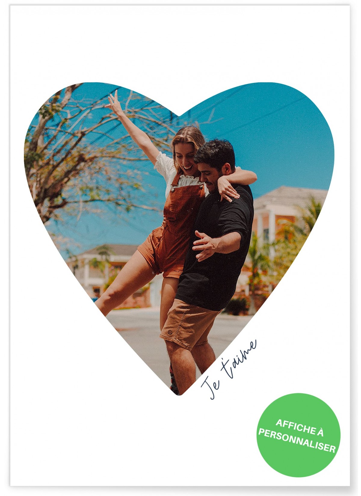 Affiche pêle-mêle photo personnalisable | L’Afficherie