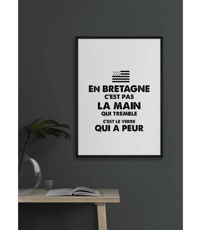 Affiche Peur du verre