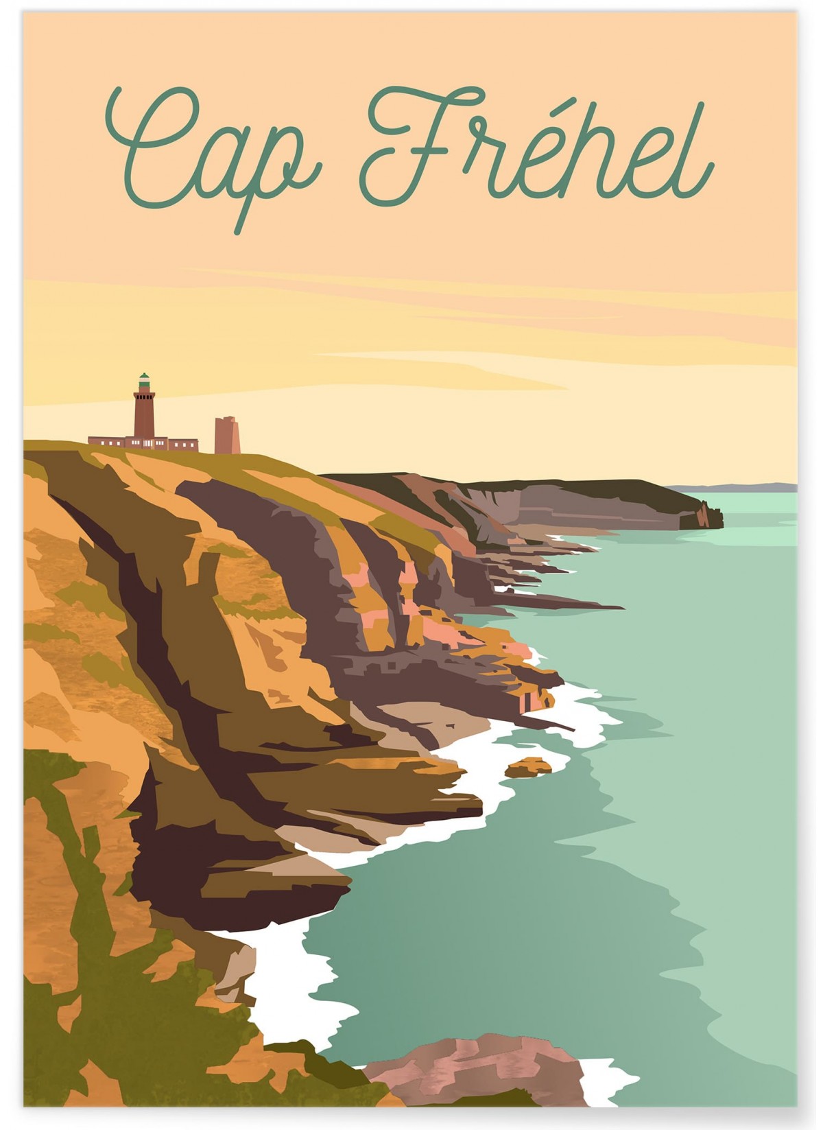 Affiche Cap Fréhel