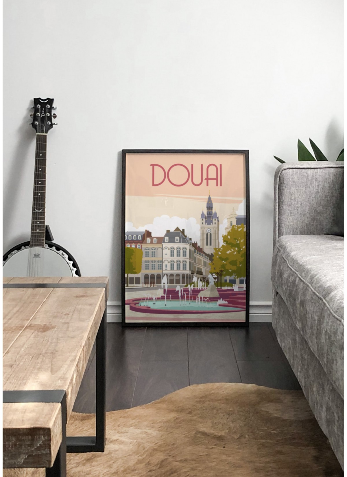 Affiche ville Douai
