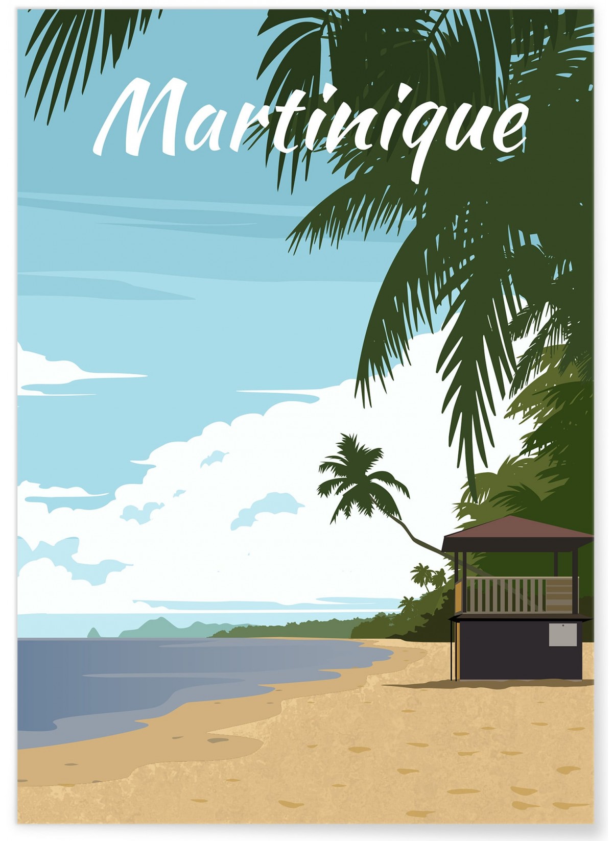 Affiche Martinique