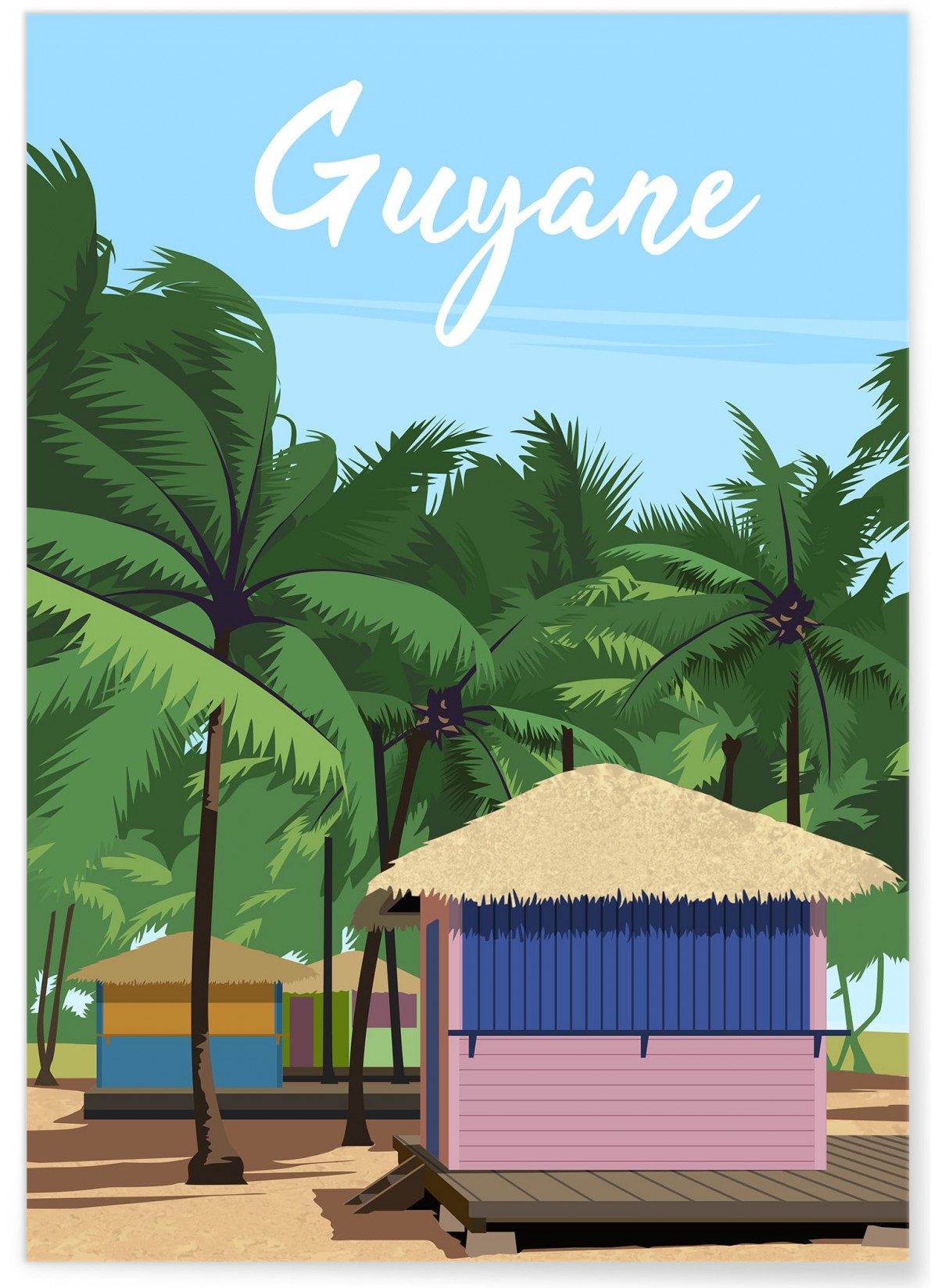 Affiche Guyane