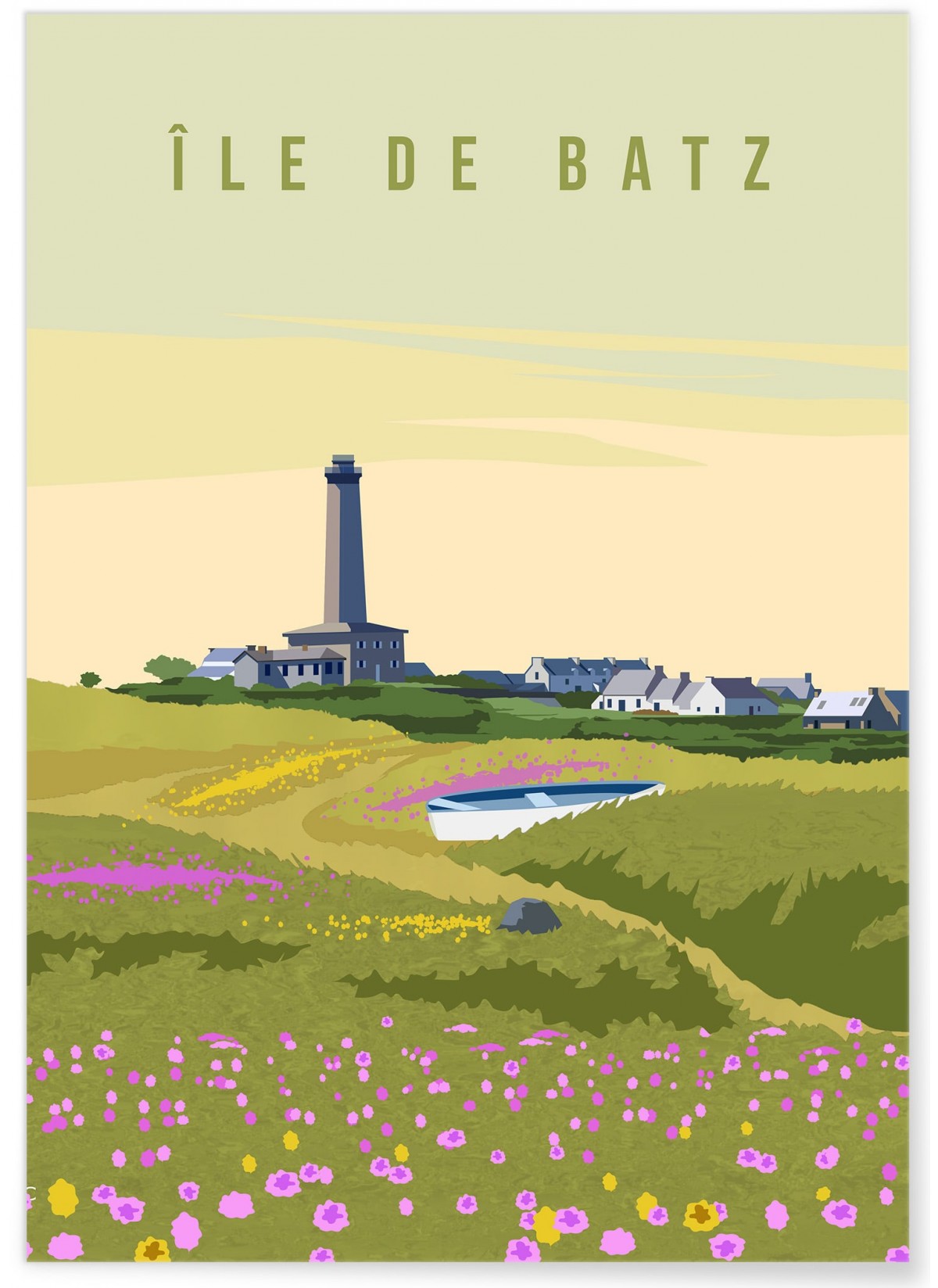 Affiche Île de Batz