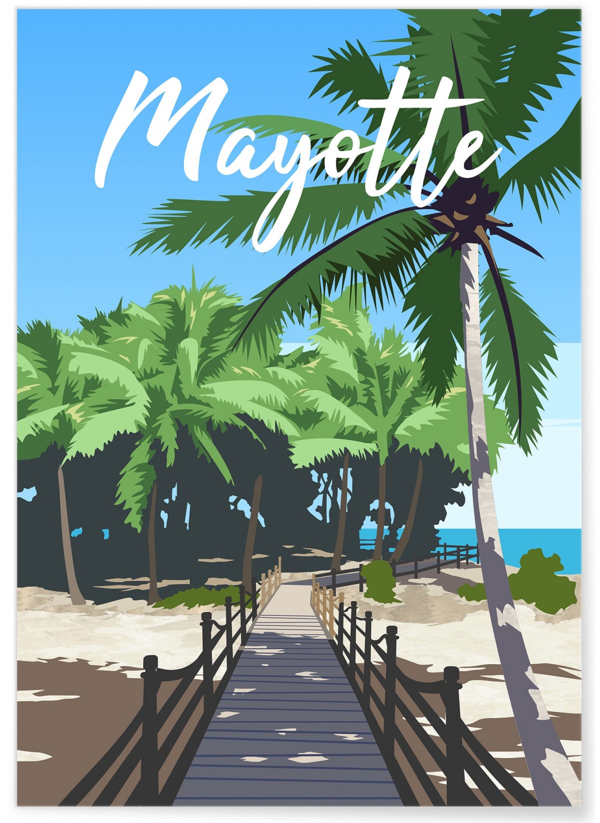 Affiche Mayotte