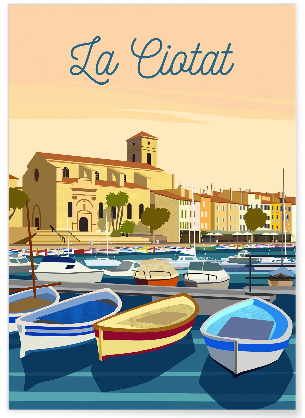 Affiche ville La Ciotat