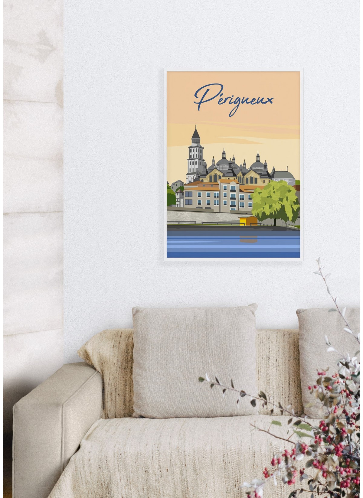 Affiche ville Périgueux