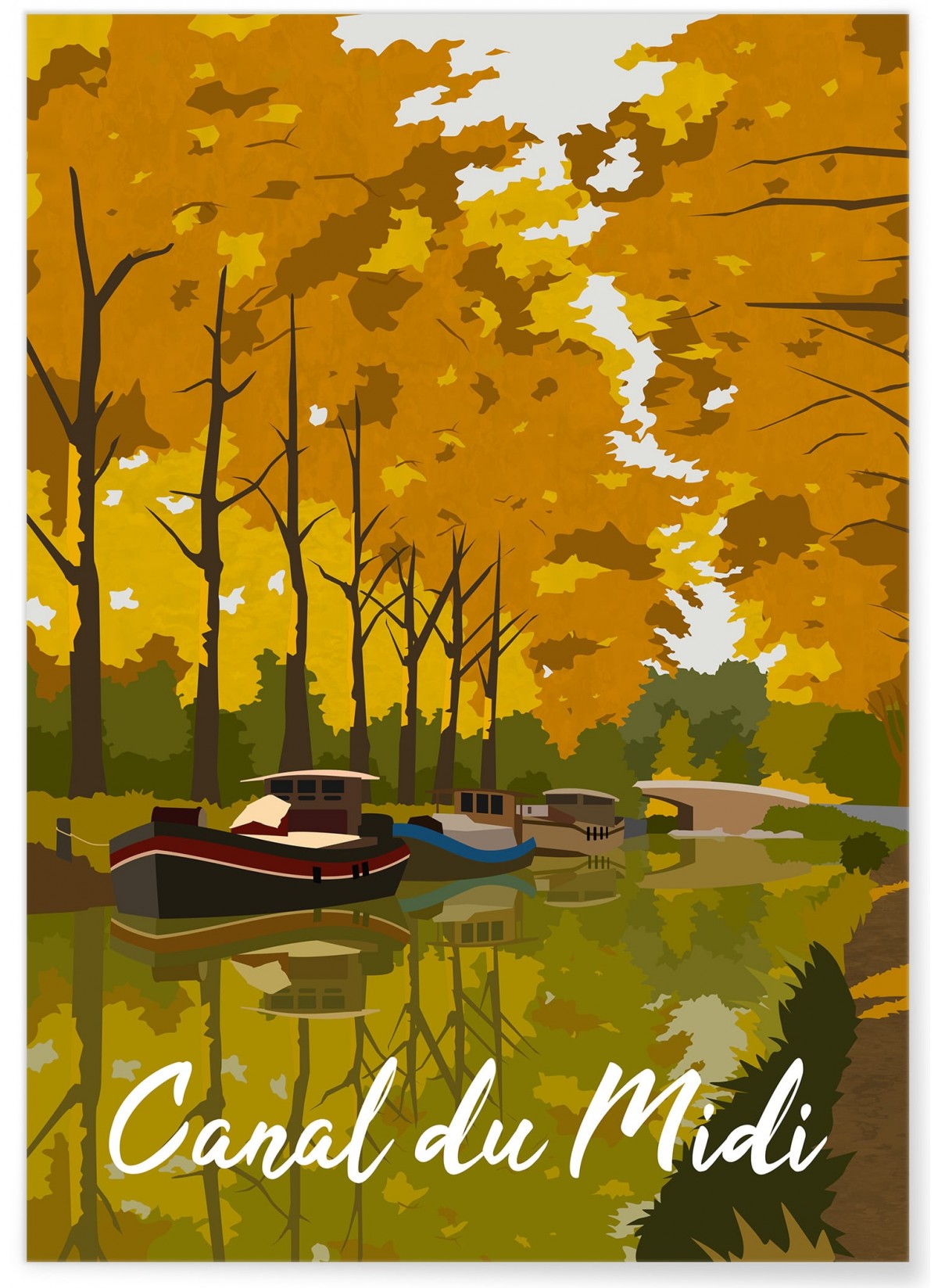 Affiche Canal du Midi