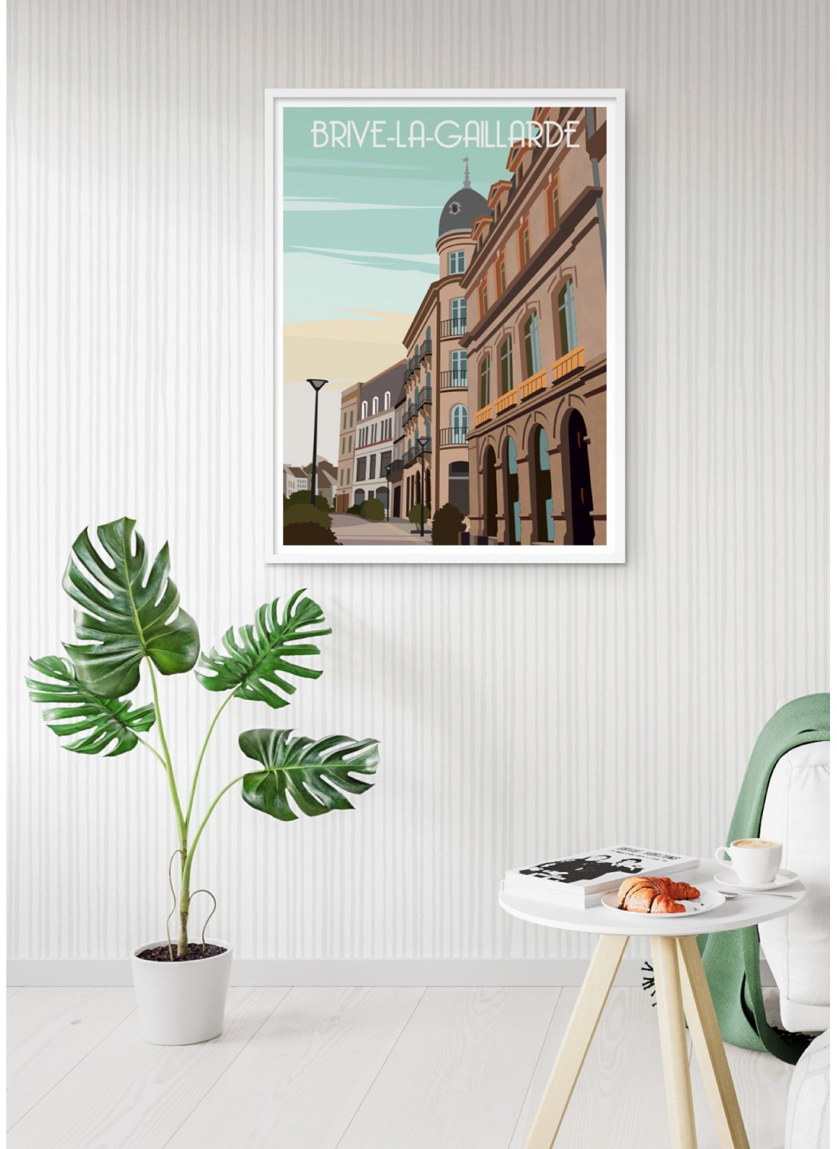 Affiche ville Brive-la-Gaillarde