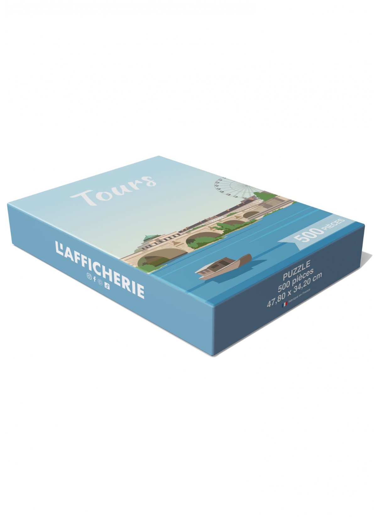 Puzzle Tours - pont Wilson | 500 pièces