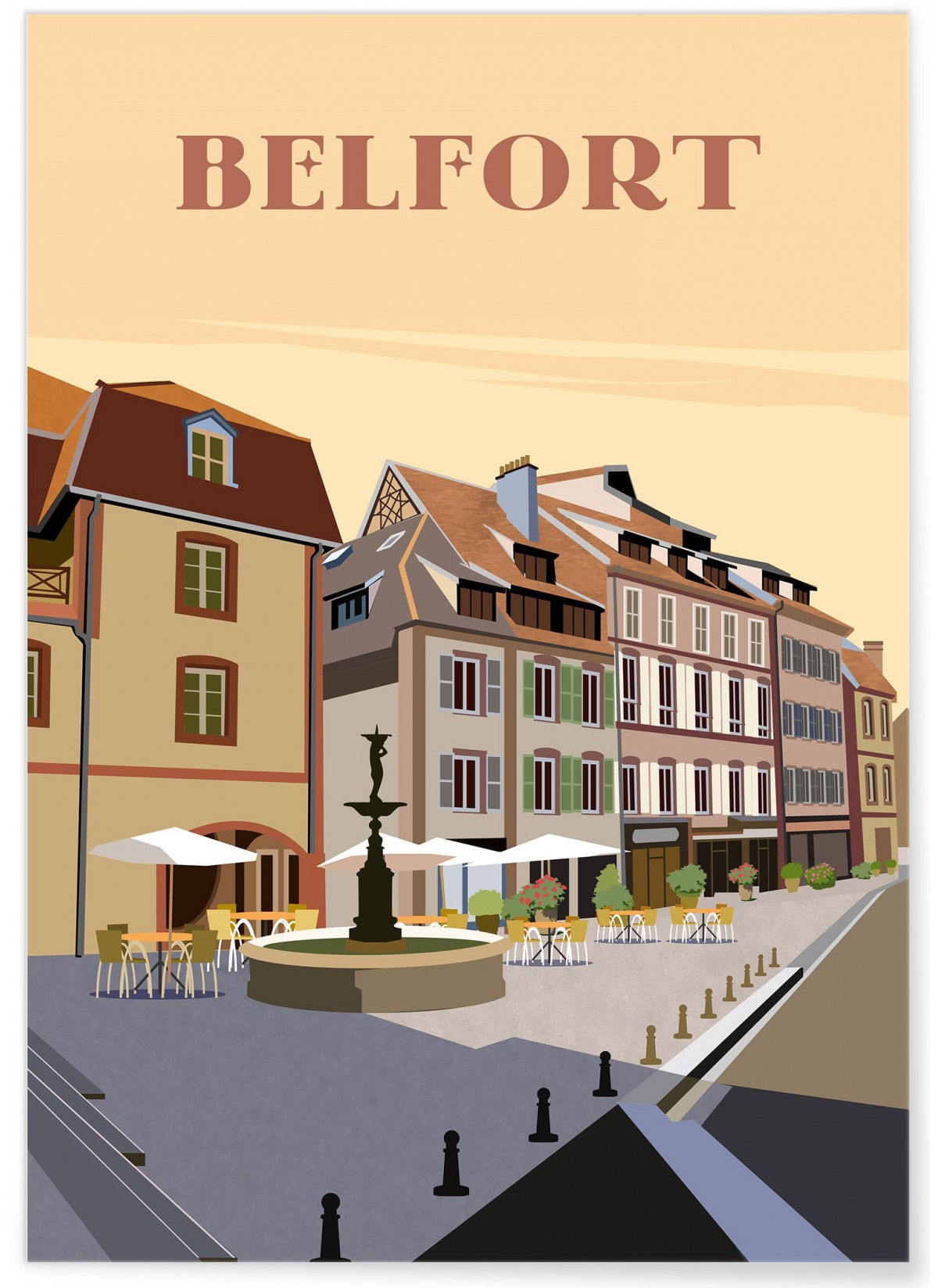 Affiche ville Belfort 2